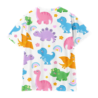 Тениска за риза за печат на динозавър а