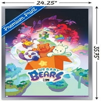 Ние бебешки мечки - ключов арт стенен плакат, 22.375 34 рамки