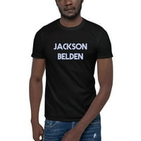 Джаксън Белдън ретро стил с къс ръкав памучна тениска от неопределени подаръци