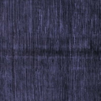 Ahgly Company Indoor Rectangle Резюме Сини съвременни килими, 7 '9'