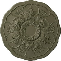 Екена Милуърк 1 2 од 1 2 П Корнелия таван медальон, ръчно изрисуван Спартански камък