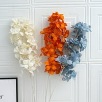 Trayknick изкуствени цветя, Frangipani Flower Simulation Photo Reps Home Hall Wedding Decor