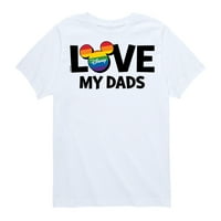 Disney Pride - Love My Dads - Rainbow Mickey - Toddler and Youth Graphic Graphic