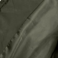 Таванско помещение палта за жени кратко прост Плътен цвят качулка ръка пълнени памук яке жените износване