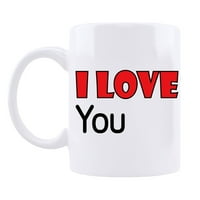 Двойки халба двойка халба 11oz Coffee Mug Gift Set - Обичам те, обичам те също - халби за съпруг и съпруга - него и нейните подаръци за годишнина от сватбата рожден ден -бял -бял