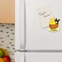 Хейхейъп смола хладилник серия Начало декорация Хладилник снимка Офис съобщение кухня стикер стикери за учители