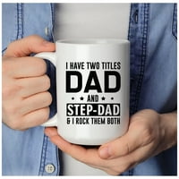 Забавна стъпка татко чаша кафе