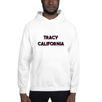Два тона Tracy California Hoodie Pullover Sweatshirt от неопределени подаръци