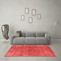 Ahgly Company Indoor Rectangle Oriental Red Industrial Area Rugs, 2 '4'