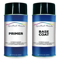 Спектрални бои Съвместим заместител на Mercury YC Black: Oz. Primer & Base Touch-Up Spray Paint се побира: 1993- Mercury Villager, 1991- Mercury Tracer