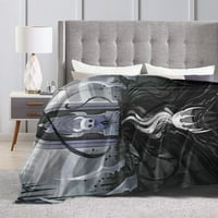 Кухо рицарско одеяло меко топло фланелно климатик одеяло за хвърляне на одеяла за диван диван Спалня хол през целия сезон 40 x30