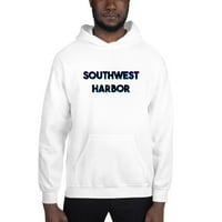 3XL Tri Color Southwest Harbour Hoodie Pullover Sweatshirt от неопределени подаръци