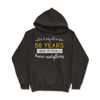 56 -ти тениска за рожден ден - подарък за рожден ден на възраст