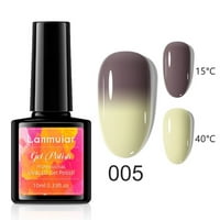 Дълготраен цвят на лака за нокти Промяна с температура за жените изкуство за нокти 009