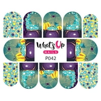 Whats Up Nails P Bubbly Cauldons Water Decal Sliders за дизайн на изкуството на ноктите