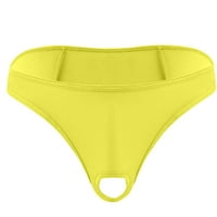 Мъжки бельо Micro Thong Bikini предни дупки бельо Долни гащи Забележка Моля, купете един размер по -голям