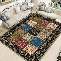 Boho Area Rug вътрешен килим хол Спалня Класически флорален артистичен килим