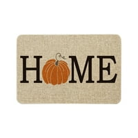 Spftem Home Decor килим есен добре дошли врати мат тиква под есен за сезон на благодарността на закрито на открито вход мат есен декор мат подло