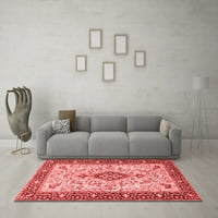 Ahgly Company Indoor Rectangle Персийски червени традиционни килими, 6 '9'