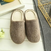 Зимни топли пълни чехли - любители на памучни овце домашни чехли - вътрешни домашни обувки за жени мъже