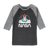 - Лого на космическа совалка - Графична тениска на малко дете и младеж