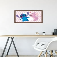 Disney Lilo and Stitch - Angel and Stitch Tall Poster, 14.725 22.375 рамки