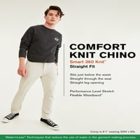 Dockers Men's Straight Fit Smart Knit Comfort Knit Chino Pants