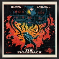 Netfli Stranger Things: Сезон - Плакат за стена Piggyback, 14.725 22.375 рамки