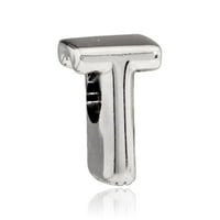 Pandora Letter T Charm in Sterling Silver 797474