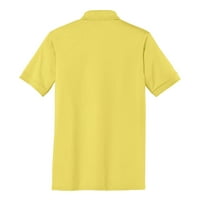Mafoose Mens Core Blend Jersey Knit Male Polo Yellow XL