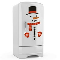 Коледа карикатура хладилник Коледа тематични ПВЦ Стикер за хладилник стикер